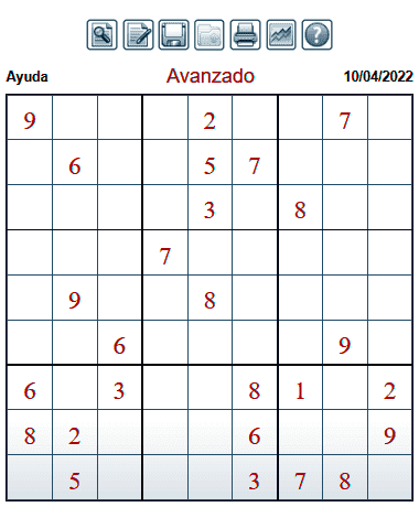 Jugar Sudoku del día
